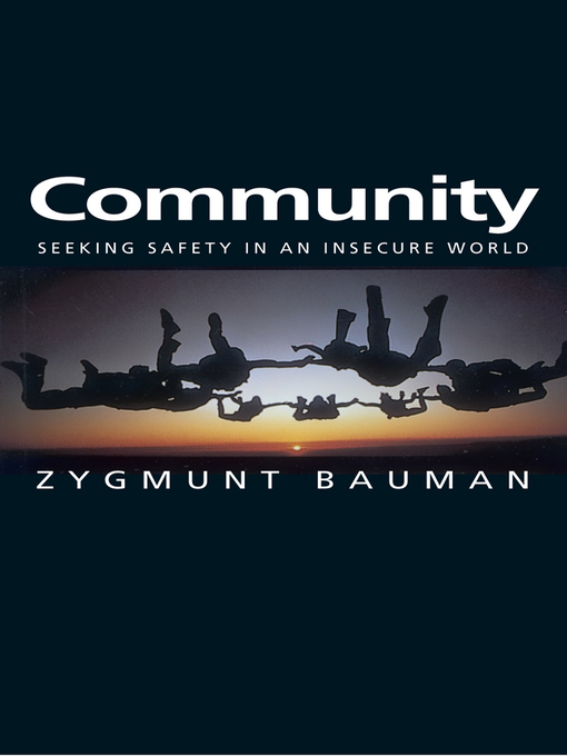 Title details for Community by Zygmunt Bauman - Wait list